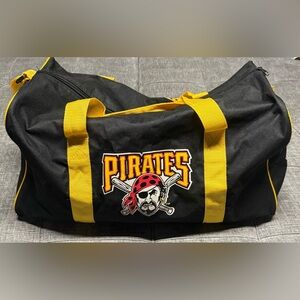 Pirates Black and Yellow Duffel Bag